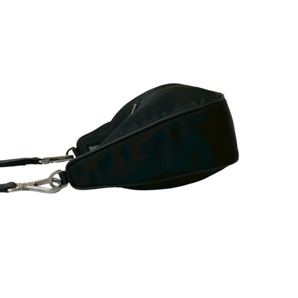 Prada Re-edition Triangle Logo Nylon Saffiano Leather Bag - Picture 5 of 9